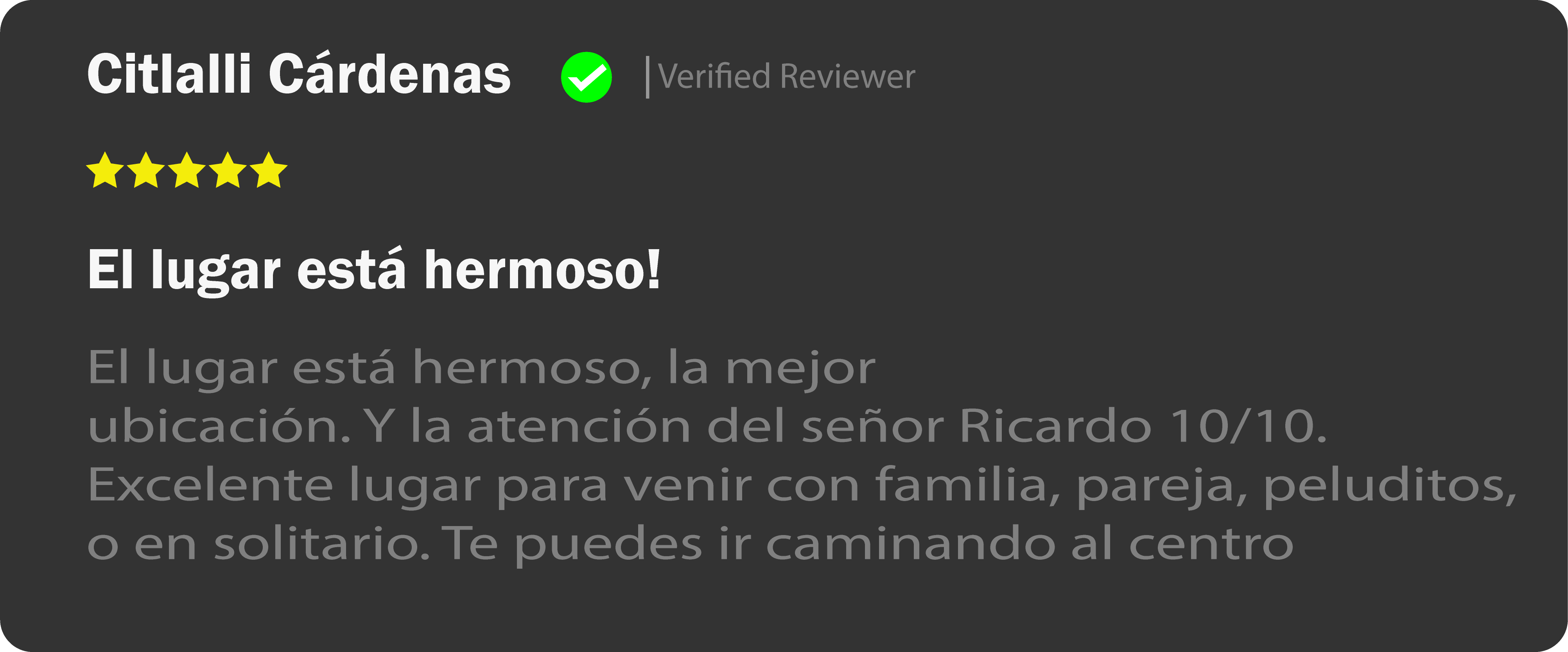 reviews cabañas 2